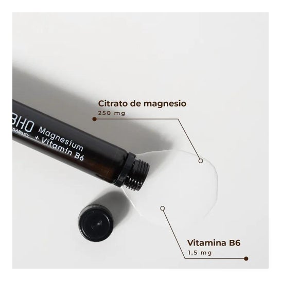 Kobho Magnesium + Vitamin B6 Líquido 20x25ml