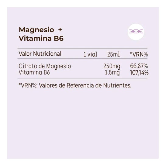 Kobho Magnesium + Vitamin B6 Líquido 20x25ml