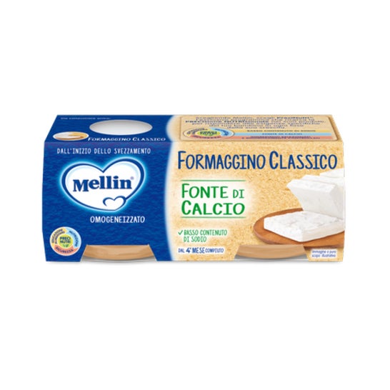 Mellin Formaggino Classico 2x80g