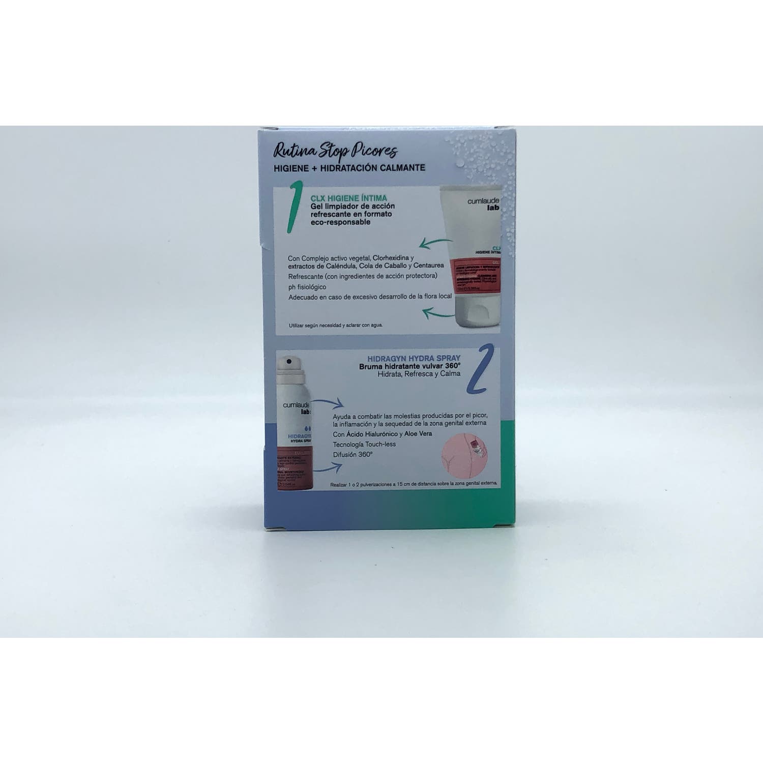 Cumlaude Lab Pack Hydra Spray 75ml + Higiene Íntima CLX 100ml