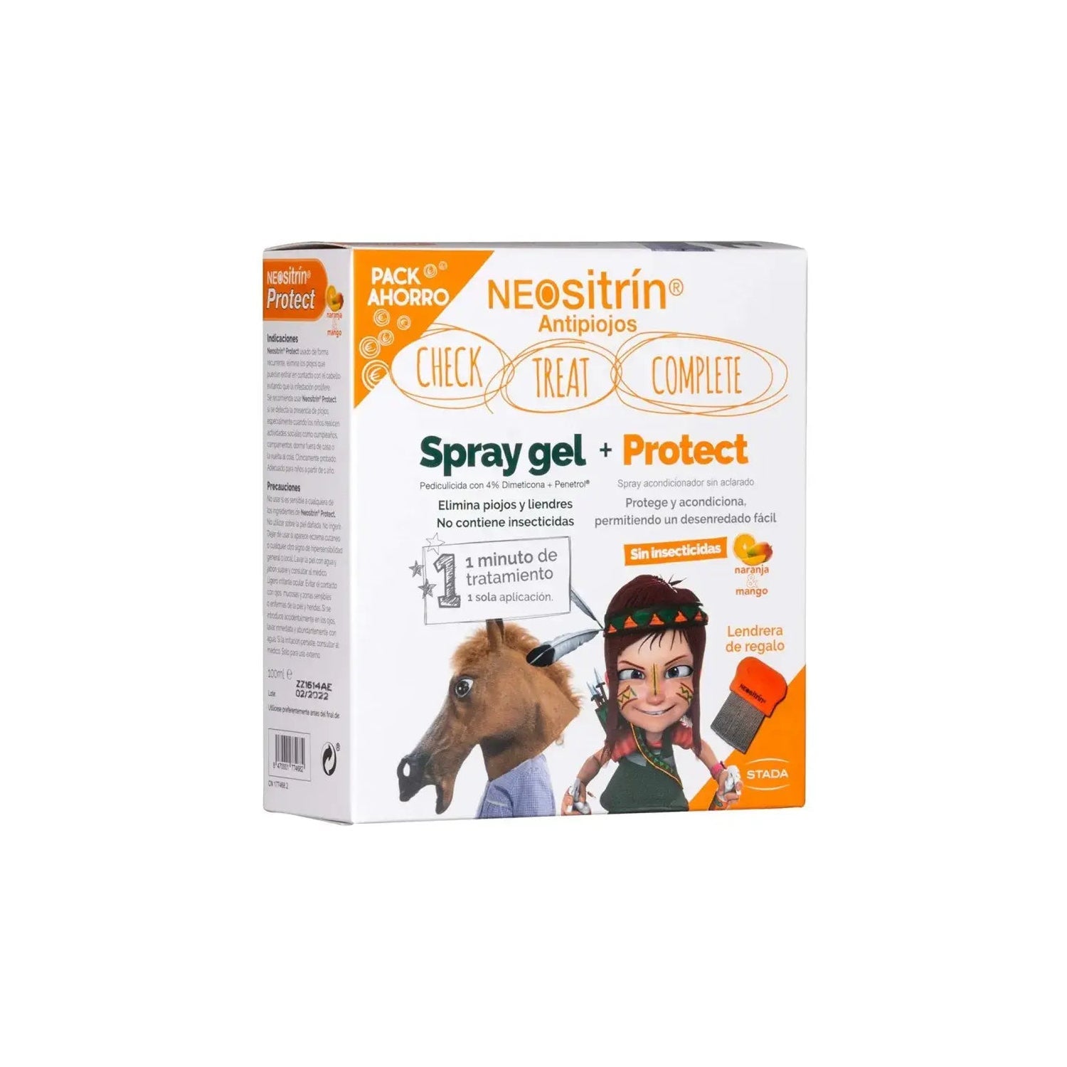 Neositrin Pack Spray Gel 60ml + Protect Acondicionador 100ml