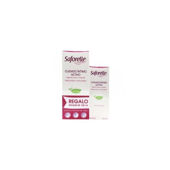 Saforelle Gel Cuidado Íntimo Activo Pack