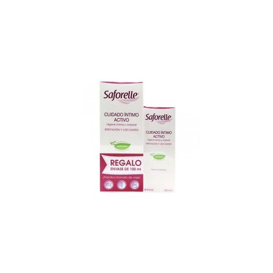 Saforelle Gel Cuidado Íntimo Activo Pack