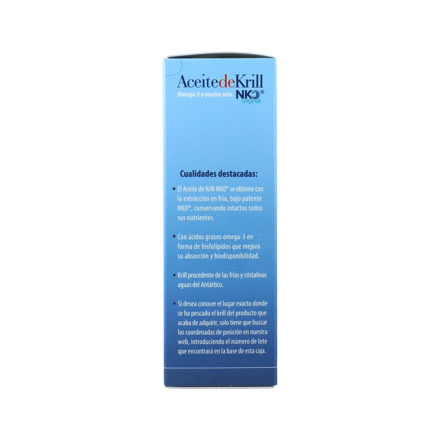 100% Natural Aceite De Krill Nko 80 perlas de 500mg