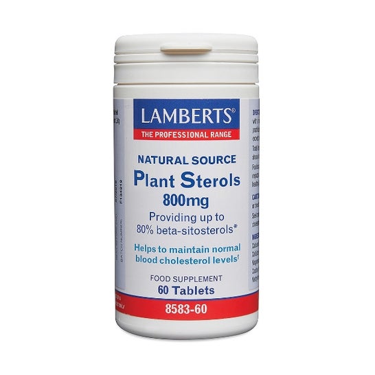 Lamberts Esteroles Vegetales 800mg 60 Comp