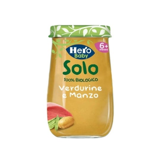Hero Solo Verduras Homogeneizadas 190g