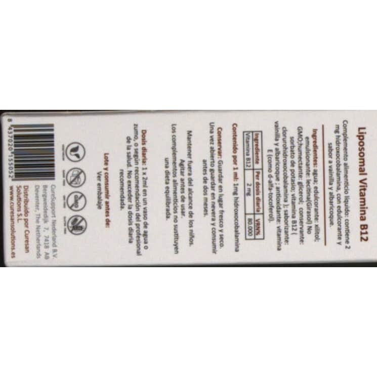 CureSupport Liposomal B12 60ml