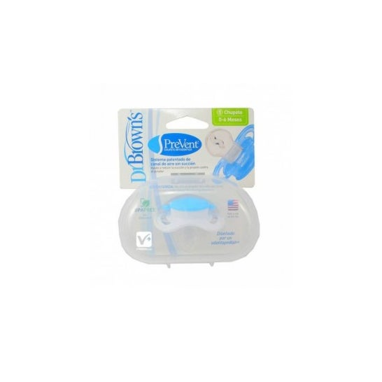 Dr Brown'S Prevent Chupete Tetina Silicona Nocturno 0-6 M 1 ud