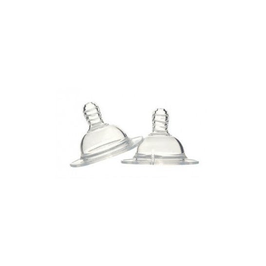 Twistshake Tetina Anticolico Plus +6m 2uds