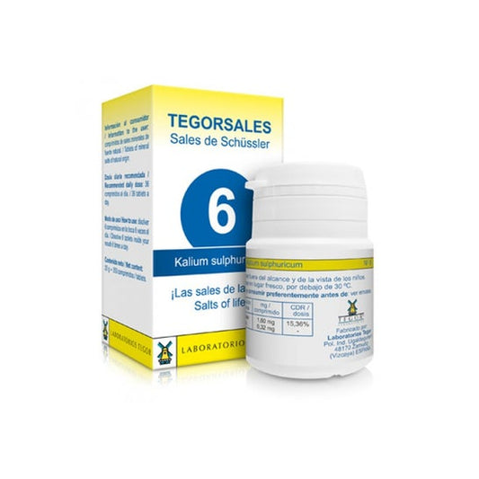 Tegor Tegor Sal 6 Kalium Sulphuricum 350comps