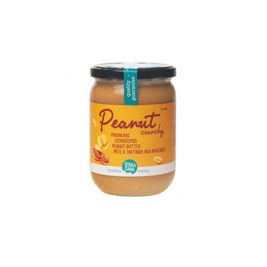 Terrasana Crema De Cacahuete Con Trozos De Cacahuete 500G