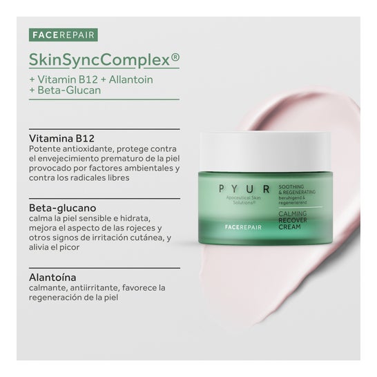 PYUR Calming Recover Crema 50 ml