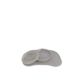 Twistshake Set Click-Mat Mini Gris + Plato