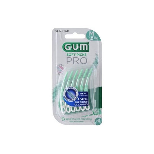 Gum Soft Picks Pro Meidum 12uds
