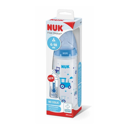 Nuk Biberón FC+ PP Silicona 6-18M 360ml