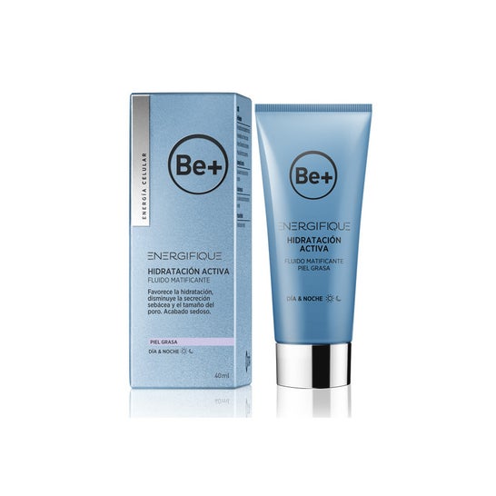 Be+ Energifique Hidratacion Activa Fluido Matificante Piel Grasa 50 Ml