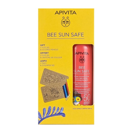 Apivita Bee Sun Safe Kids Spray SPF50 Gift Set