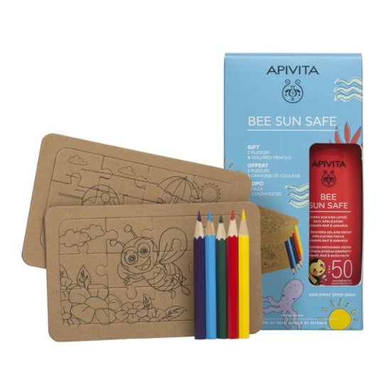 Apivita Bee Sun Safe Kids Spray SPF50 Gift Set