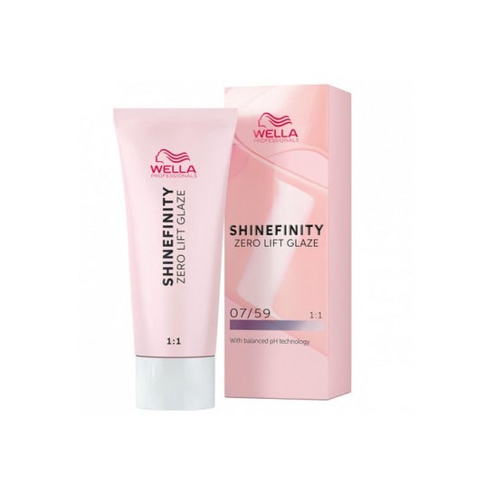 Wella Shinefinity Tinte Zero Lift Glaze Color 07/59 60 ml