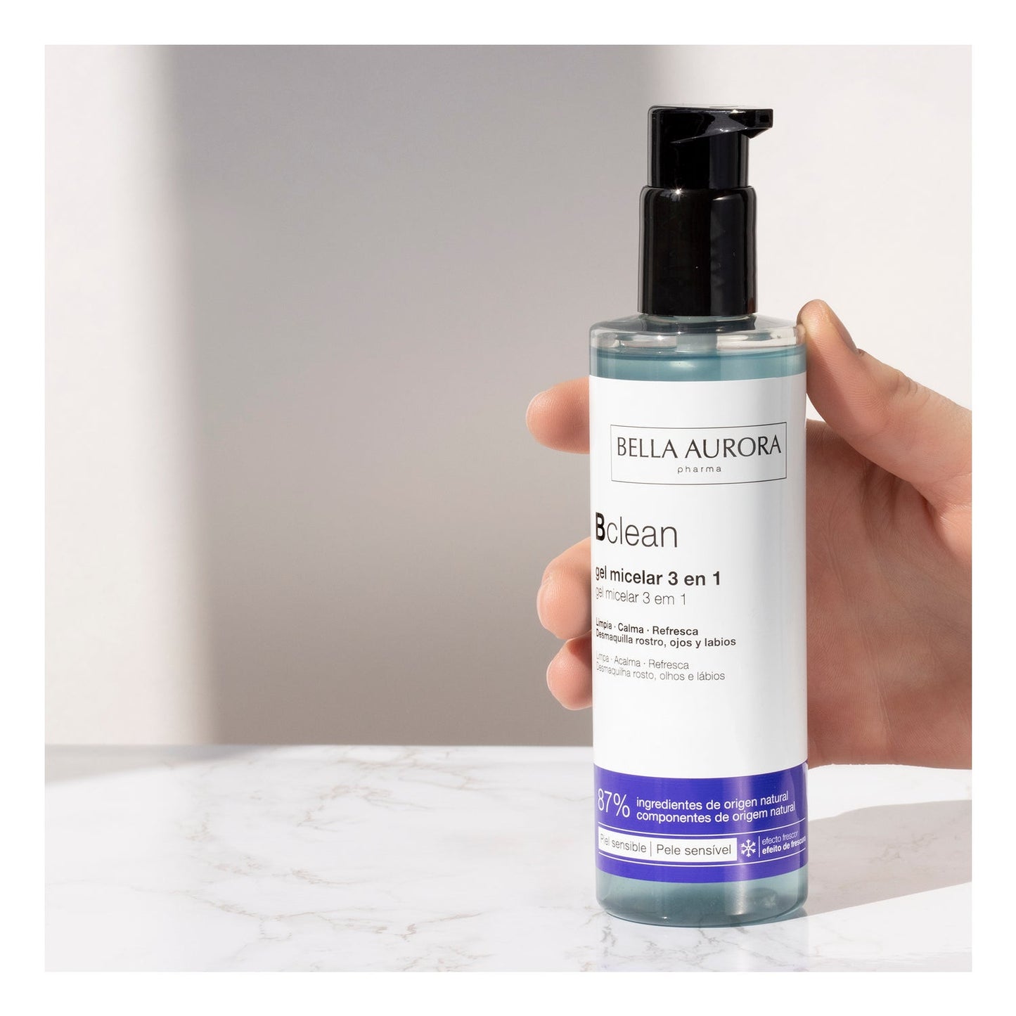 Bella Aurora BClean Gel Micelar 3 en 1 Piel Sensible 200ml