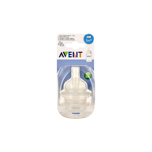 Avent Pack Tetinas Anitcólicos Flujo Rápido 6m+ 2ud