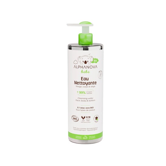 Alphanova Bebé Agua Limpiadora 400ml