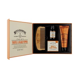 Men's Grooming Kit Thistle & Black Pepper Face & Beard Care