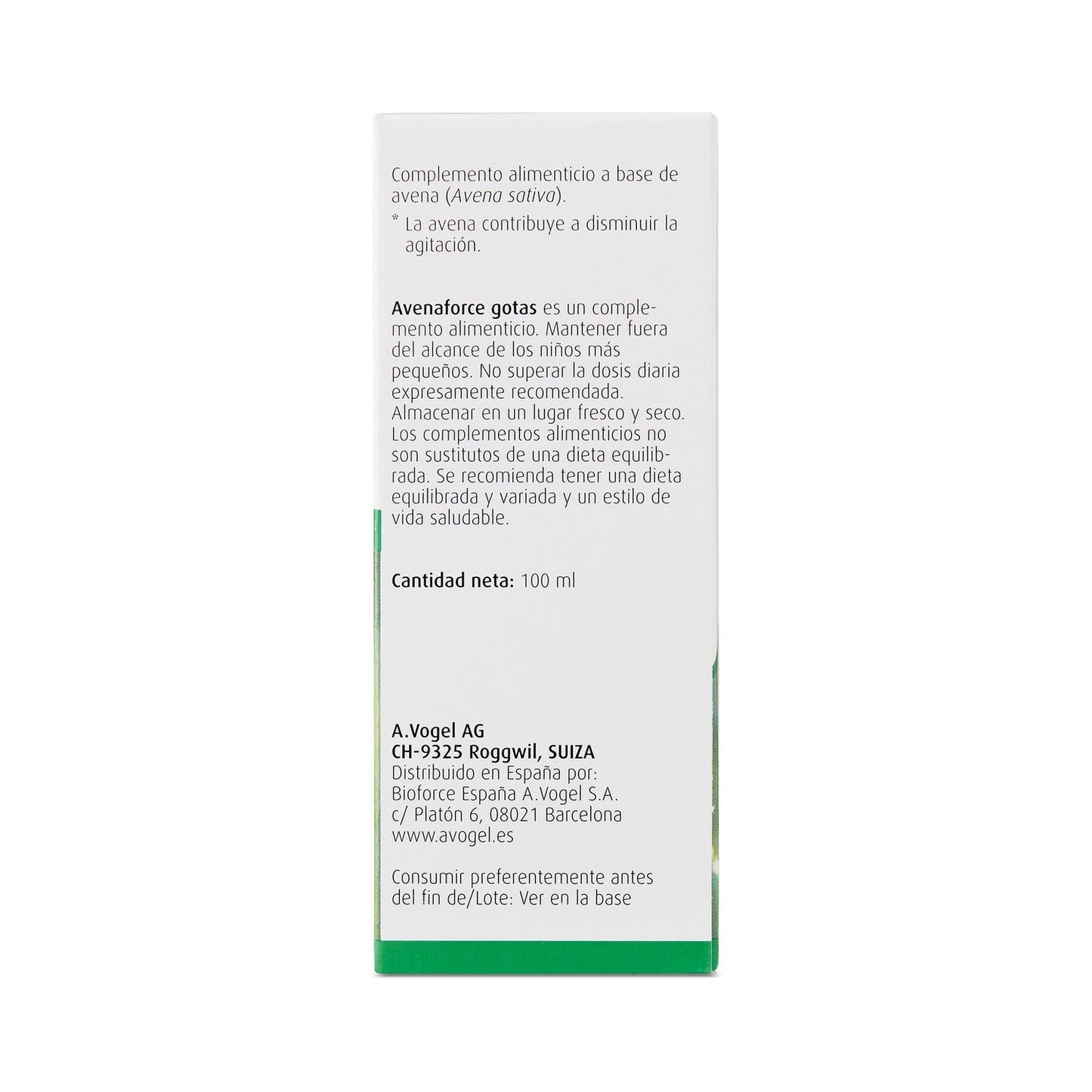A. Vogel Avenaforce Gotas 100ml