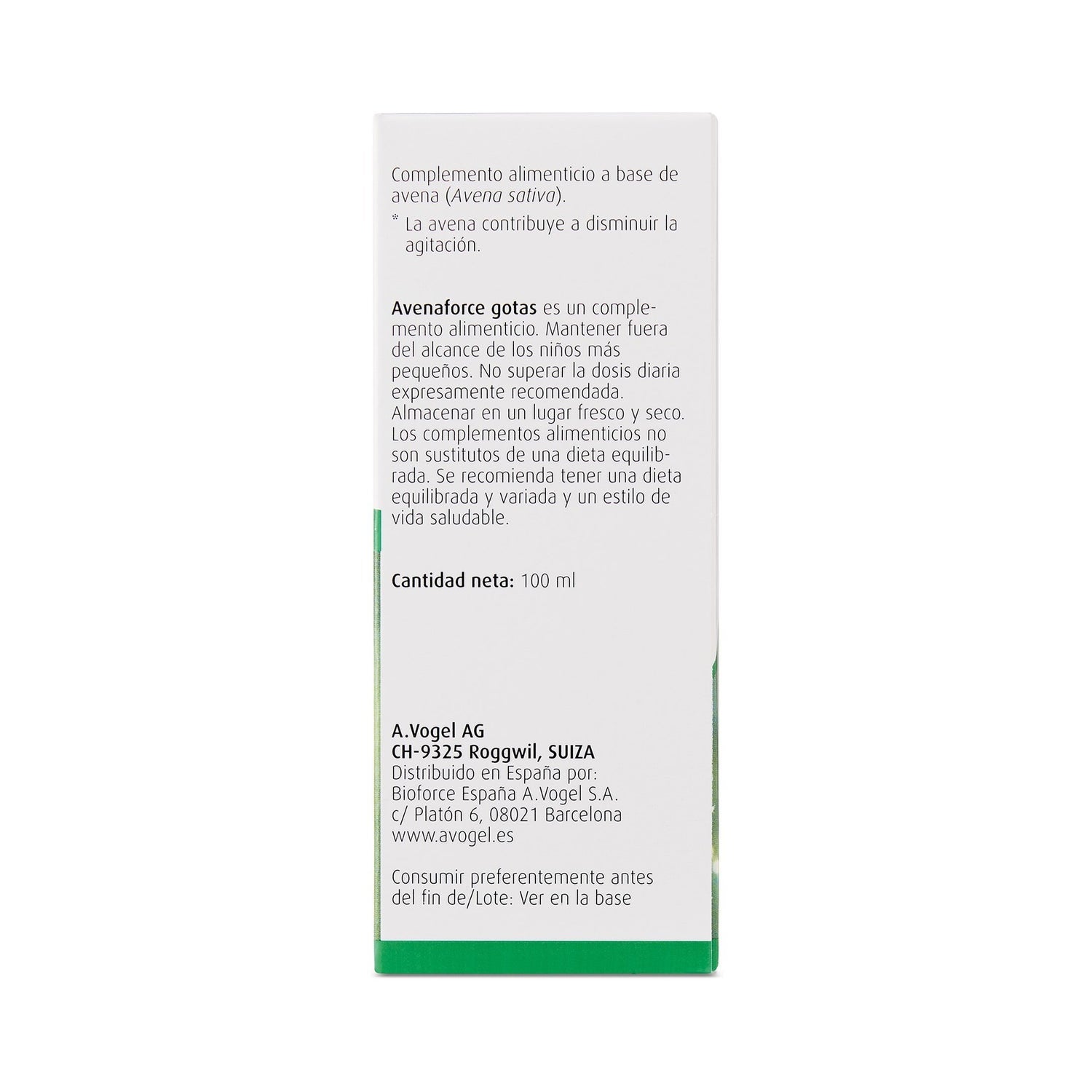 A. Vogel Avenaforce Gotas 100ml