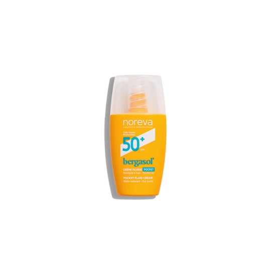 Bergasol Pocket Invisible Fluid Cream Spf50+ 30ml