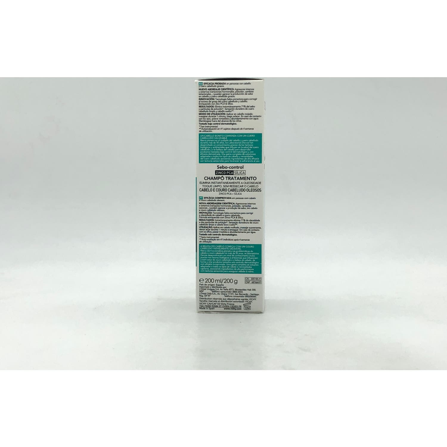 Vichy Dercos Technique Sebo Control Champú 200ml