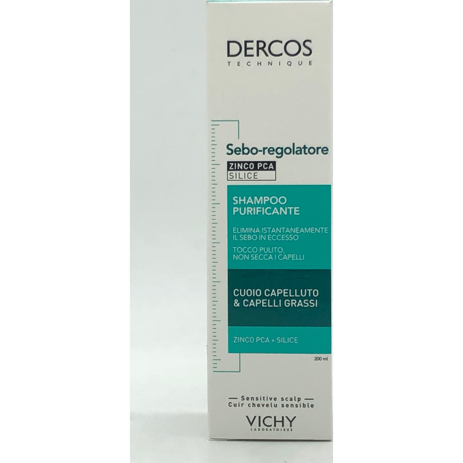 Vichy Dercos Technique Sebo Control Champú 200ml