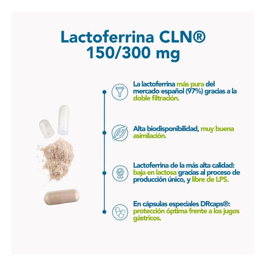 Bonusan Lactoferrina 150 mg 60 caps