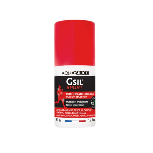 Aquasilice Gsil Sport Roll'on Preparación Deportiva 50ml