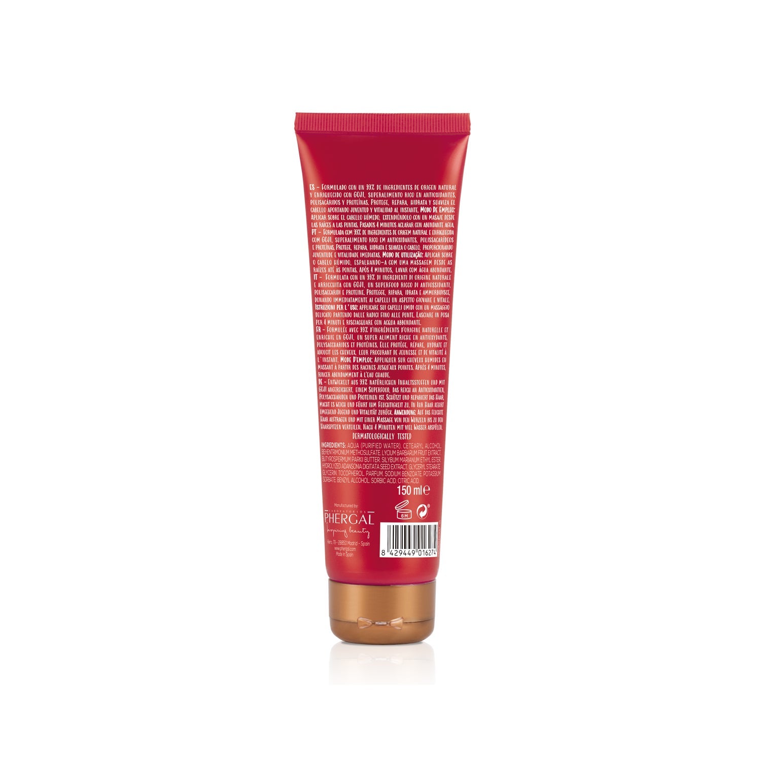 Naturtint Mascarilla Hair Food Goji 150 ml