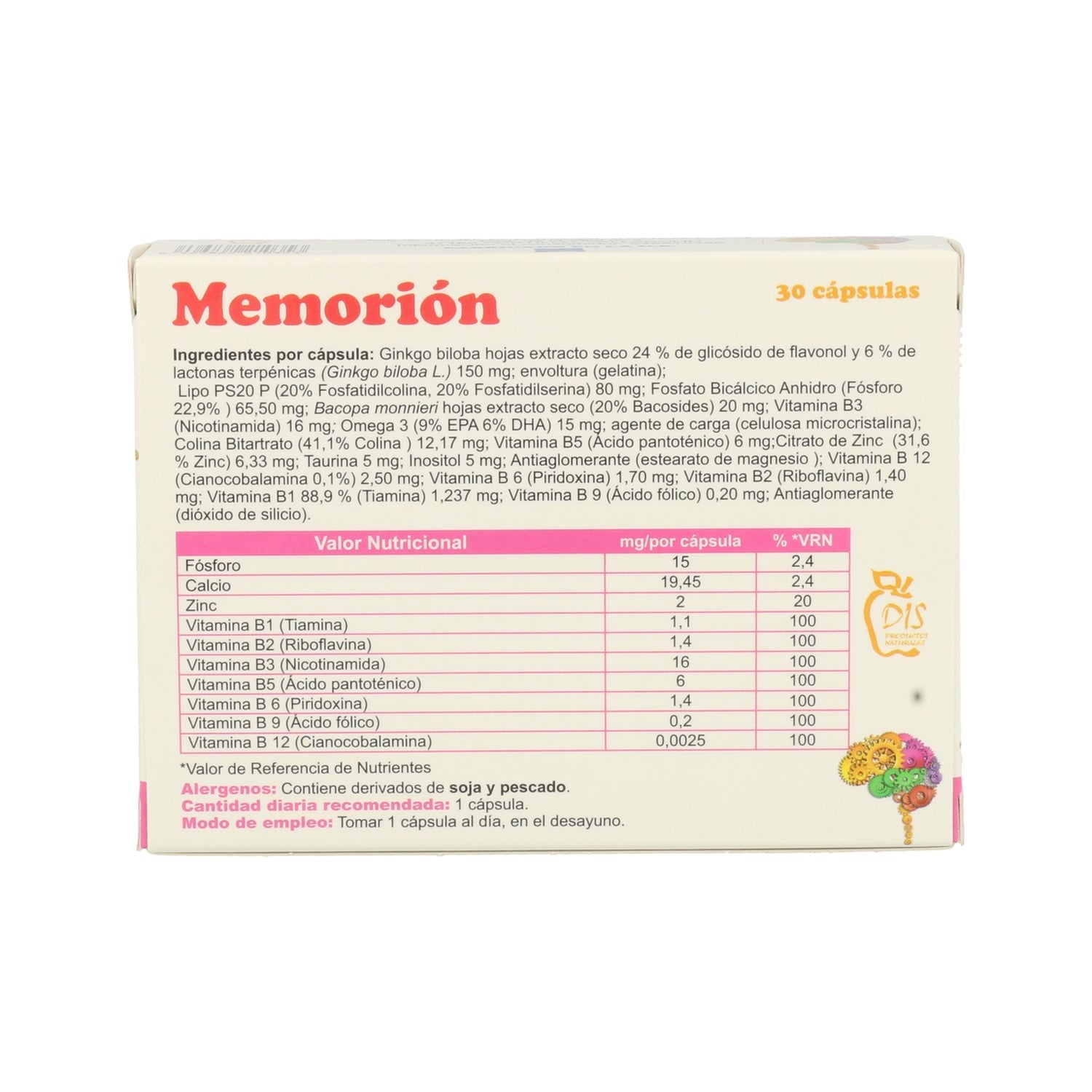 DIS Memorión 30caps