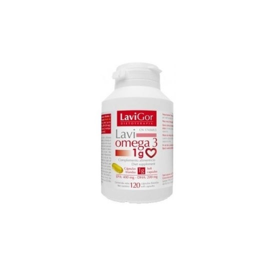 Lavigor Omega 3 Perlas de Aceite de Pescado 11 G 120 caps