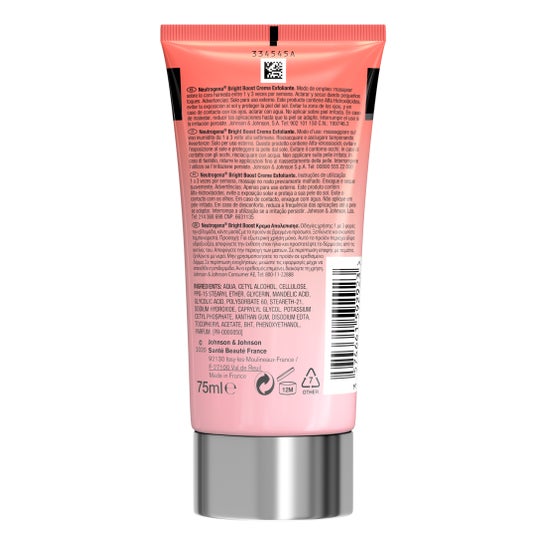 Neutrogena® Crema Exfoliante Bright Boost 75 ml