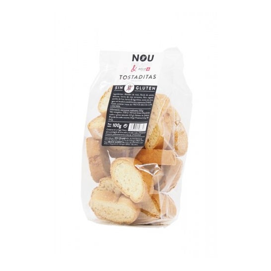 Nou Celand Espiga Blanca Tostaditas Sin Gluten Bio 100g