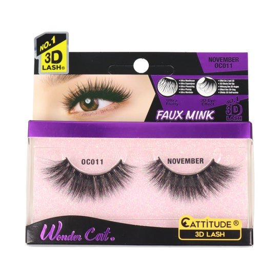 Ebin New York Wonder Cat Cattitude 3 D Lash November 1 par
