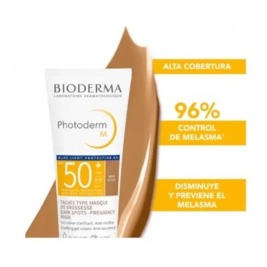 Bioderma Photoderm M Gel Crema SPF50+ Marrón 40ml