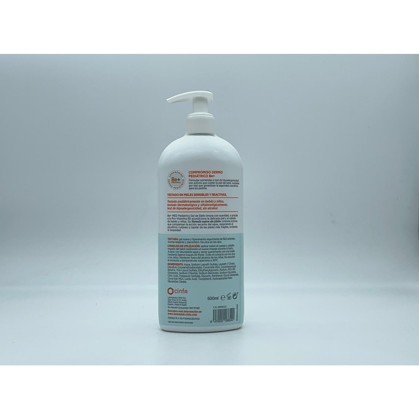 Be+ MED Pediatrics Gel de Baño 500ml