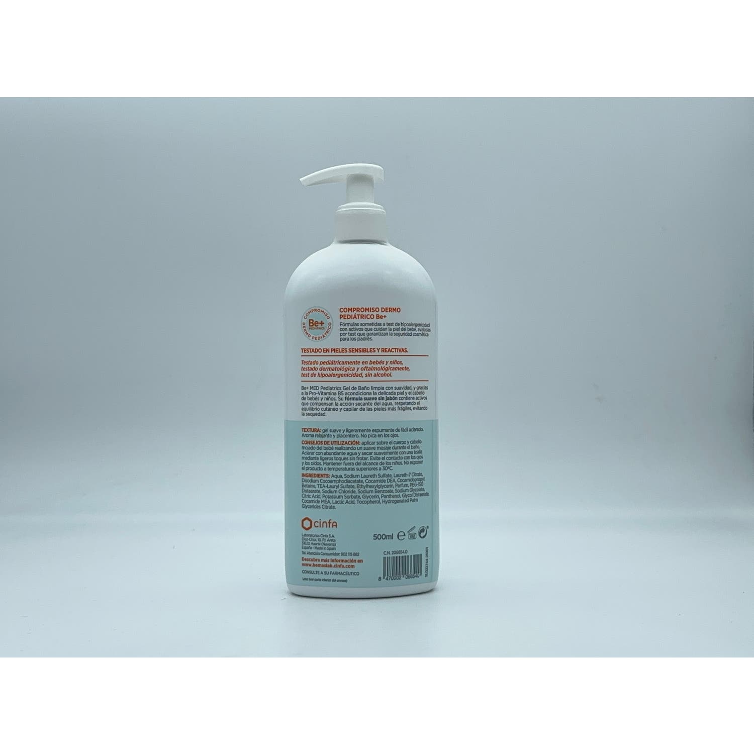 Be+ MED Pediatrics Gel de Baño 500ml