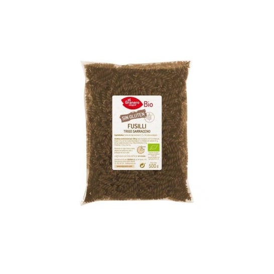 El granero Fusilli Trigo Sarraceno S/G 500 g