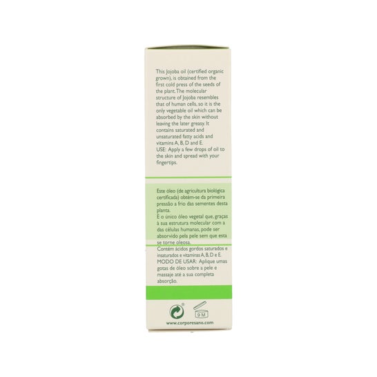 Corpore Sano Aceite Natural Jojoba