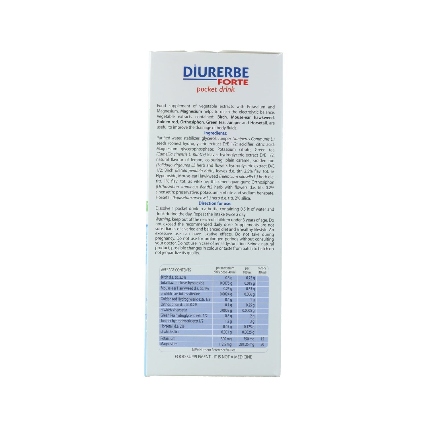Diurerbe Forte Pocket Drink 24 sobres