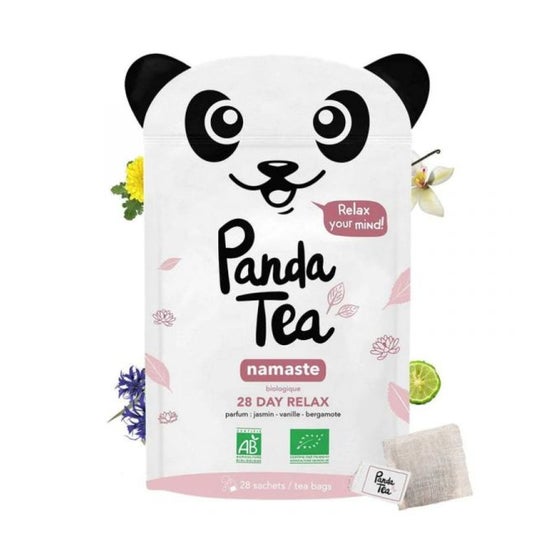 Panda Tea Namaste Jazmín Vainilla Bergamota 28uds