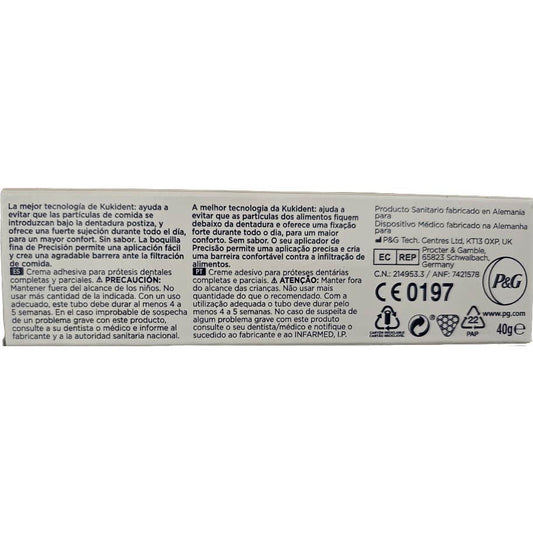 Kukident Pro Ultimate Sin Sabor 2x40g