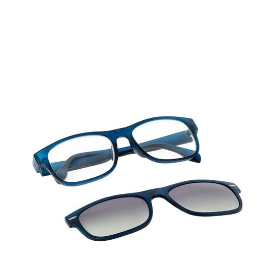 Acofarma Nesira Gafas Clip Sol Polarizado +1 Marino 1ud