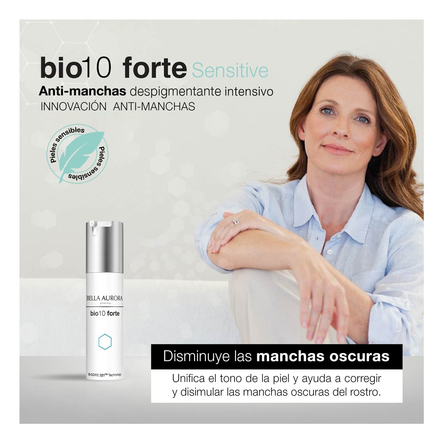 Bella Aurora Bio10 Forte Sensitive Sérum Anti-Manchas 30ml